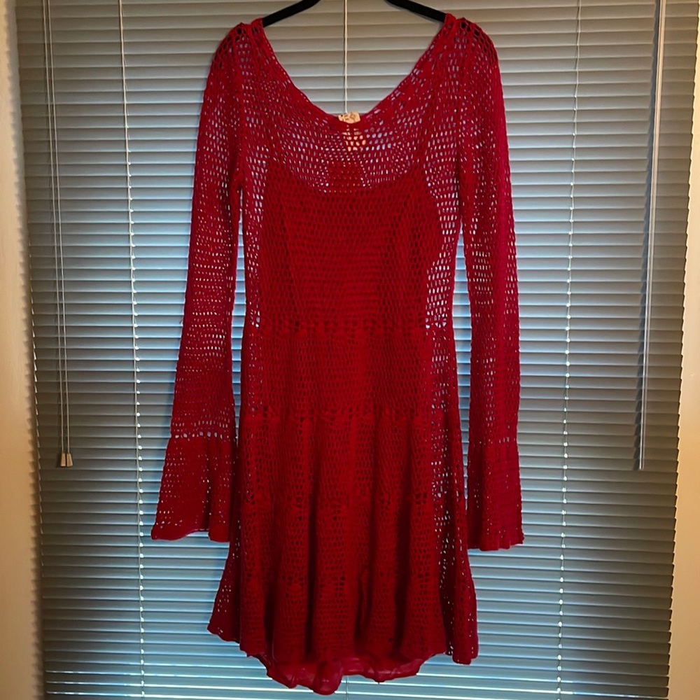 Free People Crochet Dress